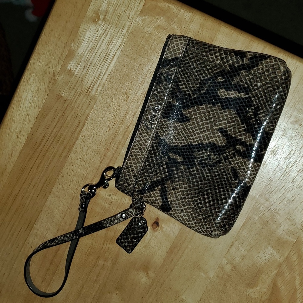 Coach Python Wristlet - image 1